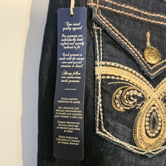 Seven7 bootcut jeans size10..nwt..darkwash..nice looking jean - Picture 15 of 16